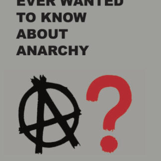 Everything You Wanted to Know About Anarchy (But Were Afraid to Ask)