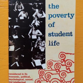 On The Poverty Of Student Life